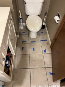 Cabinet missing door